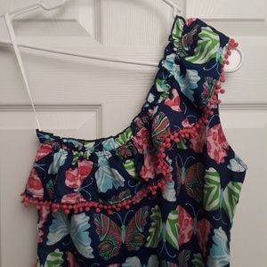 Mudpie One Shoulder Dress